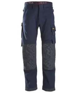 Snickers 6386 ProtecWork Work Trousers in Navy