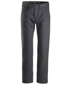Snickers 6400 Service Chinos in Steel Grey