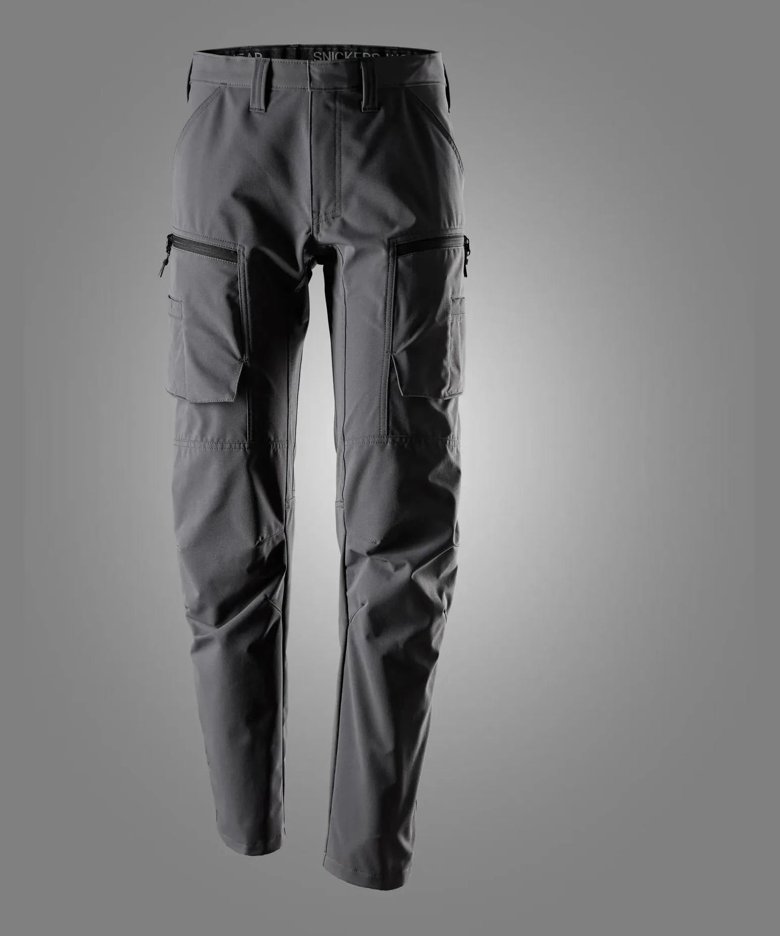 Snickers 6410 ServiceWork Service Stretch Trousers in Steel Grey