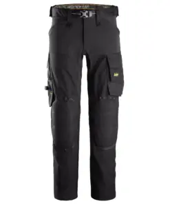 Snickers 6593 AllroundWork Stretch Trousers Capsulized™ Kneepads in Black/Black