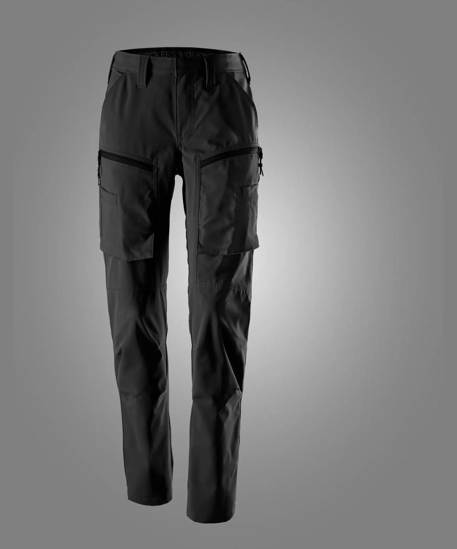 Snickers 6710 ServiceWork Women's Service Stretch Trousers in Black