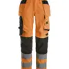 High Visibility Orange/Black