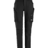 Snickers 6877 FlexiWork Women's Full-Stretch Trousers without Knee Pockets in Black/Black