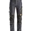 Snickers 6956 FlexiWork Denim Work Trousers+ in Denim/Black