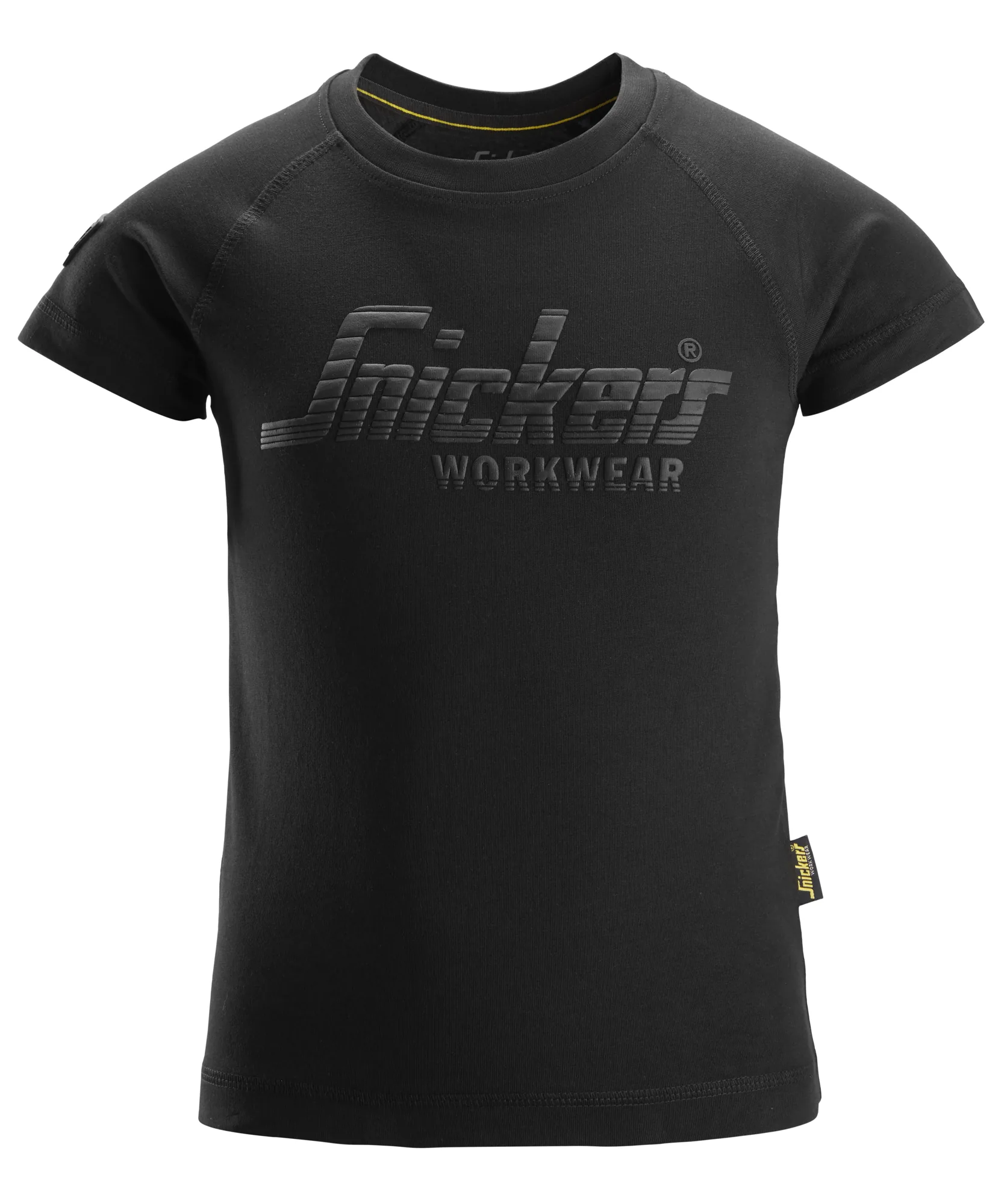 Snickers 7514 Junior Logo T-shirt in Black