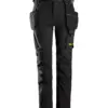 Snickers 7575 AllroundWork Junior 4-way Stretch Trousers in Black/Black