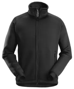 Snickers 8018 AllroundWork Inverted Pile Jacket in Black