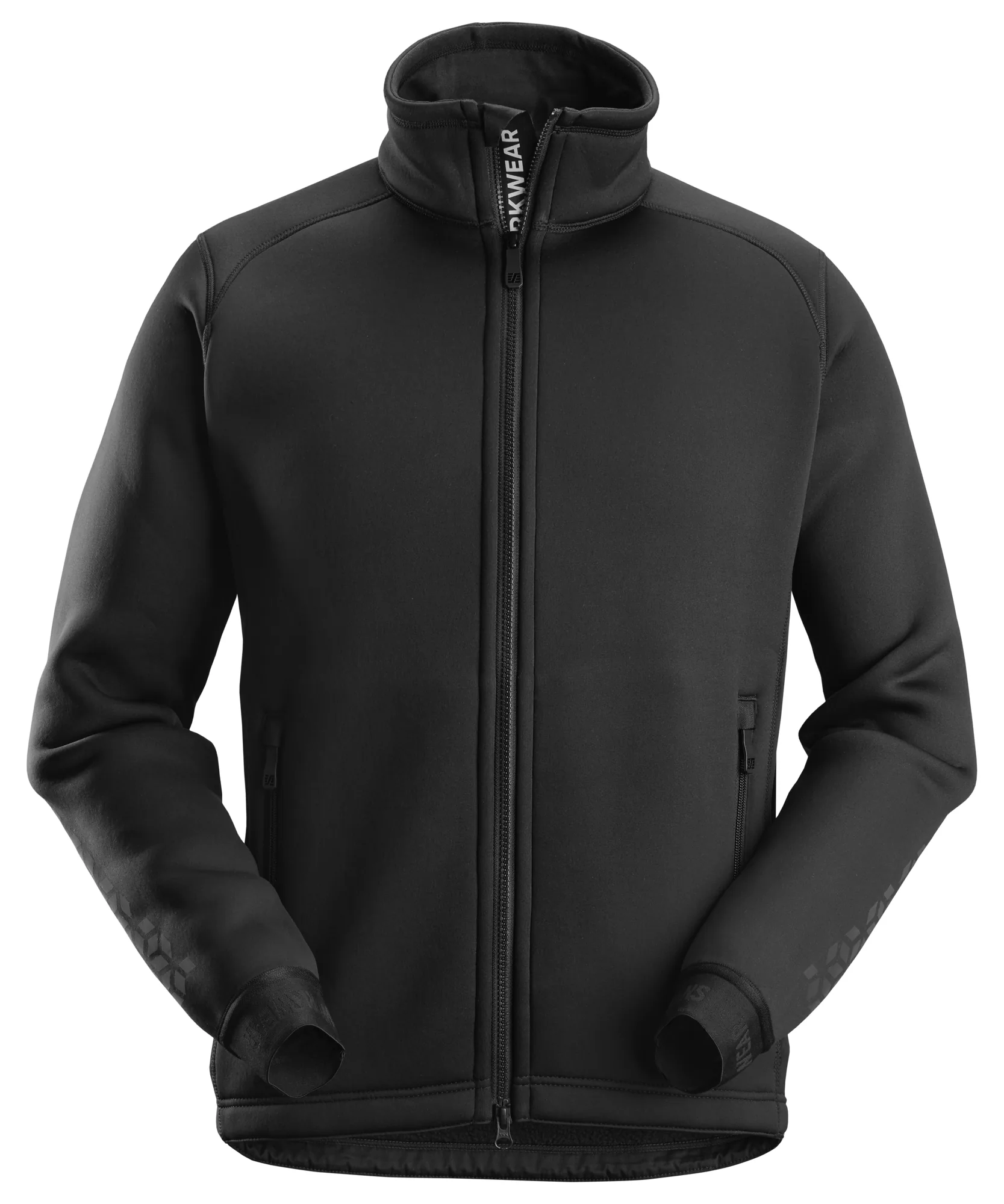 Snickers 8018 AllroundWork Inverted Pile Jacket in Black