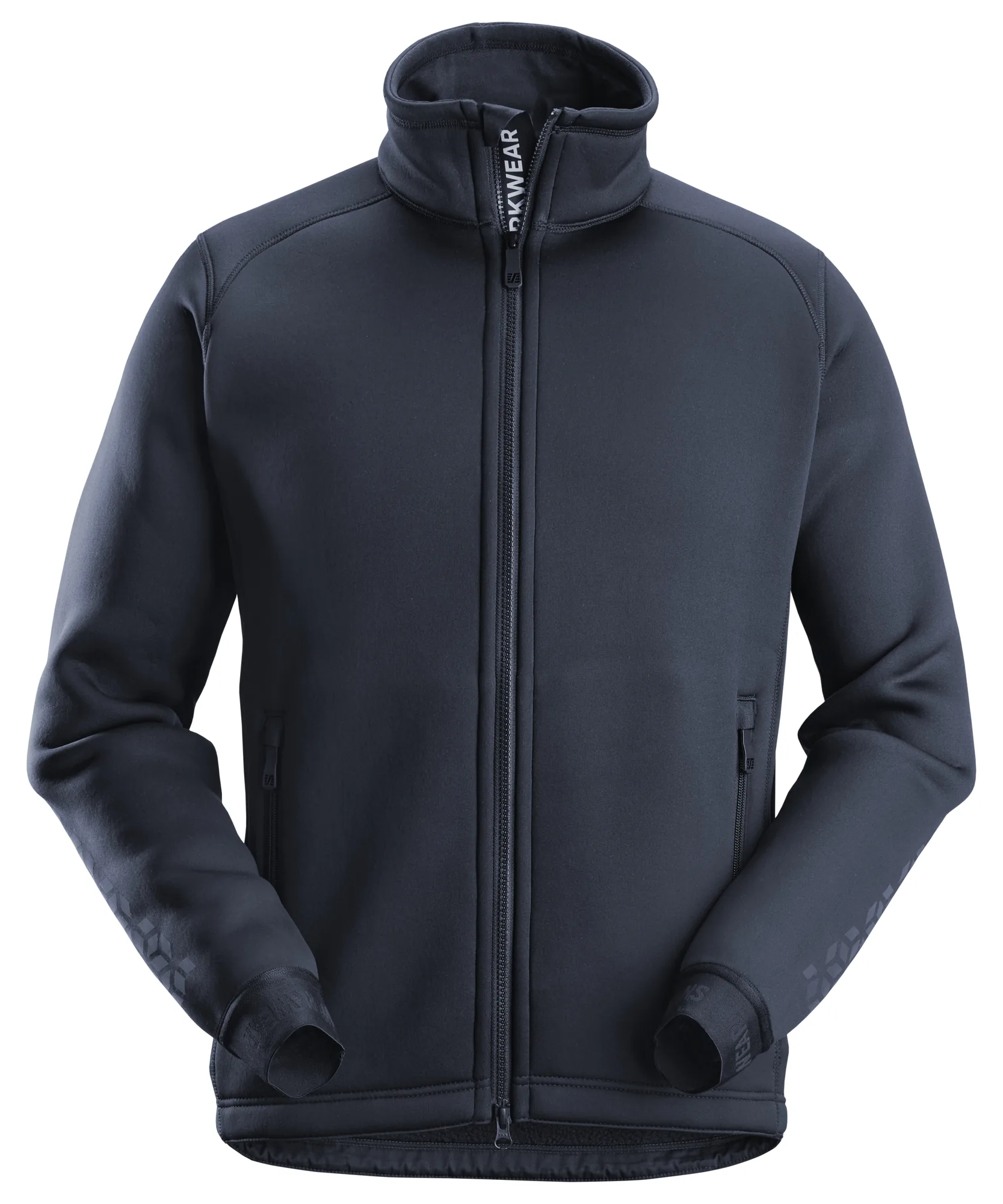 Snickers 8018 AllroundWork Inverted Pile Jacket in Navy