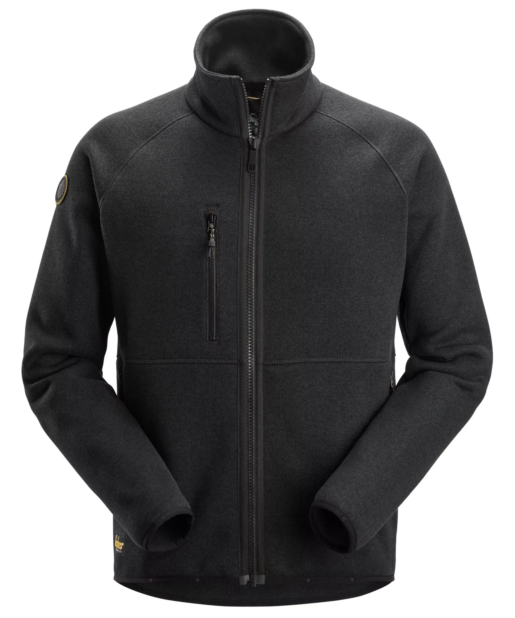 Snickers 8020 AllroundWork Polartec® Thermal Pro® Fleece Jacket in Black