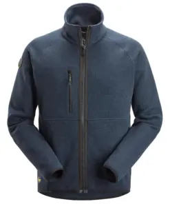 Snickers 8020 AllroundWork Polartec® Thermal Pro® Fleece Jacket in Dark Navy Melange
