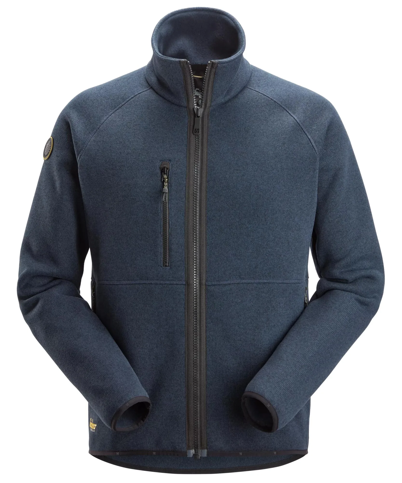 Snickers 8020 AllroundWork Polartec® Thermal Pro® Fleece Jacket in Dark Navy Melange