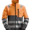 High Visibility Orange/Steel Grey