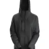 Snickers 8057 AllroundWork Women's Full-Zip Hoodie in Black