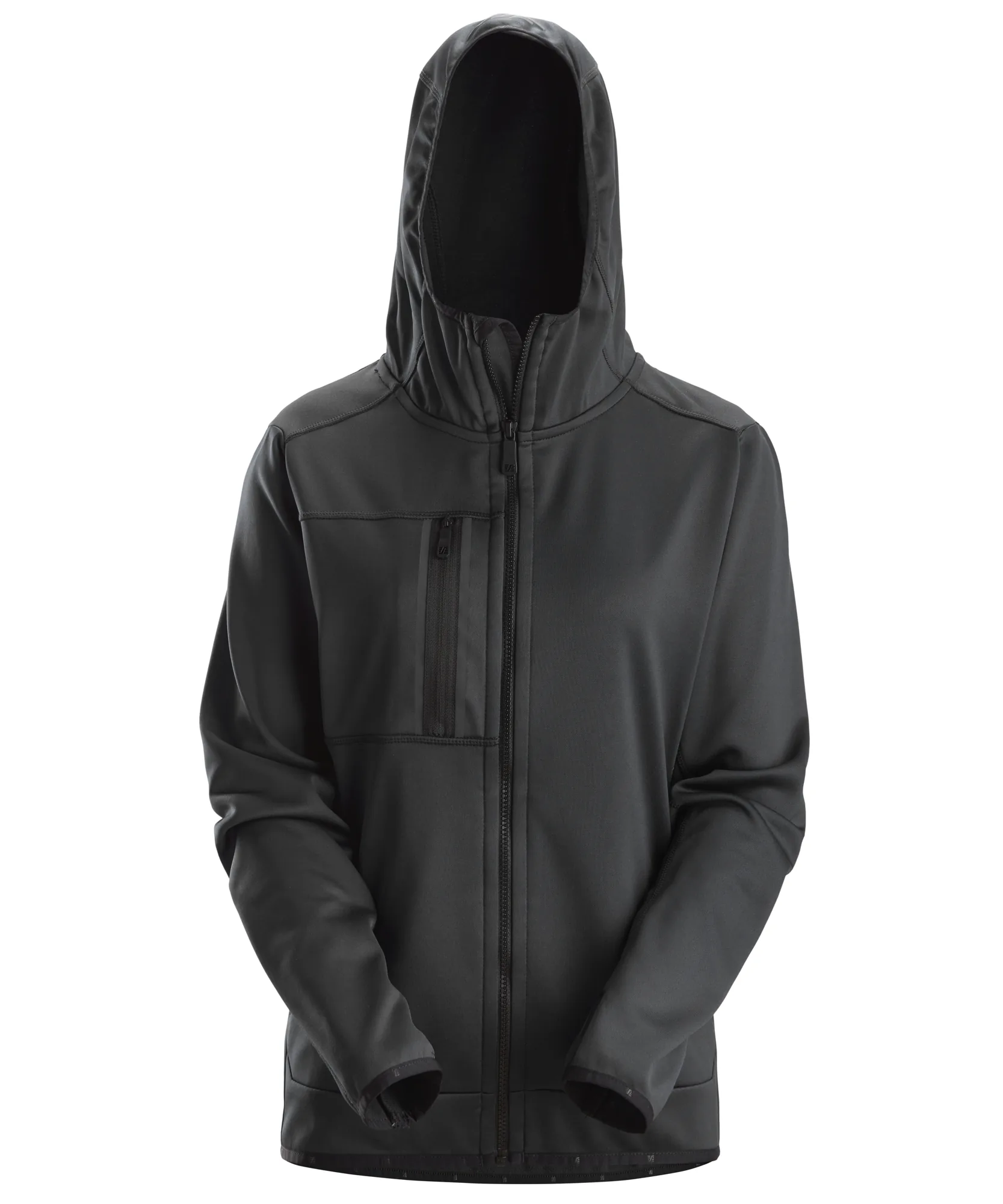 Snickers 8057 AllroundWork Women's Full-Zip Hoodie in Black