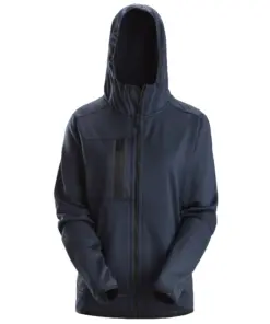 Snickers 8057 AllroundWork Women's Full-Zip Hoodie in Navy