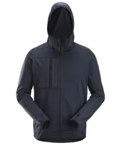Snickers 8058 AllroundWork Full Zip Fleece Hoodie in Navy