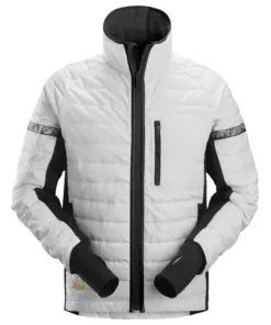 Snickers 8101 AllroundWork 37.5® Insulator Jacket in White/Black