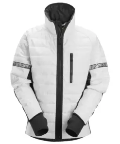 Snickers 8107 AllroundWork Women's 37.5® Insulator Jacket in White/Black