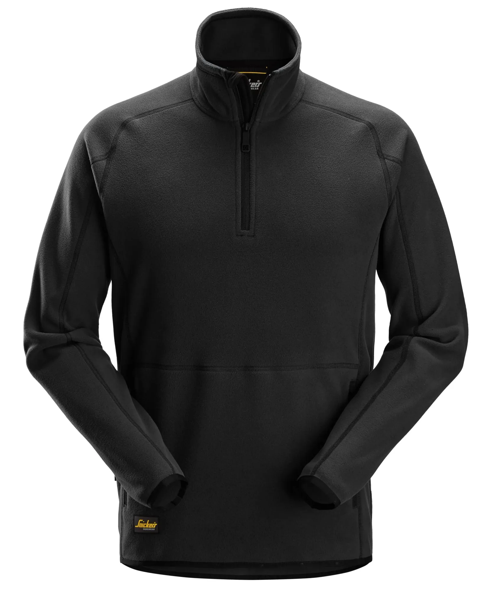 Snickers 8421 Polartec® Shed Less Half Zip Fleece Jacket in Black