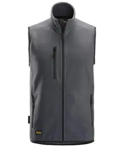 Snickers 8424 Polartec® Shed Less Fleece Vest in Steel Grey