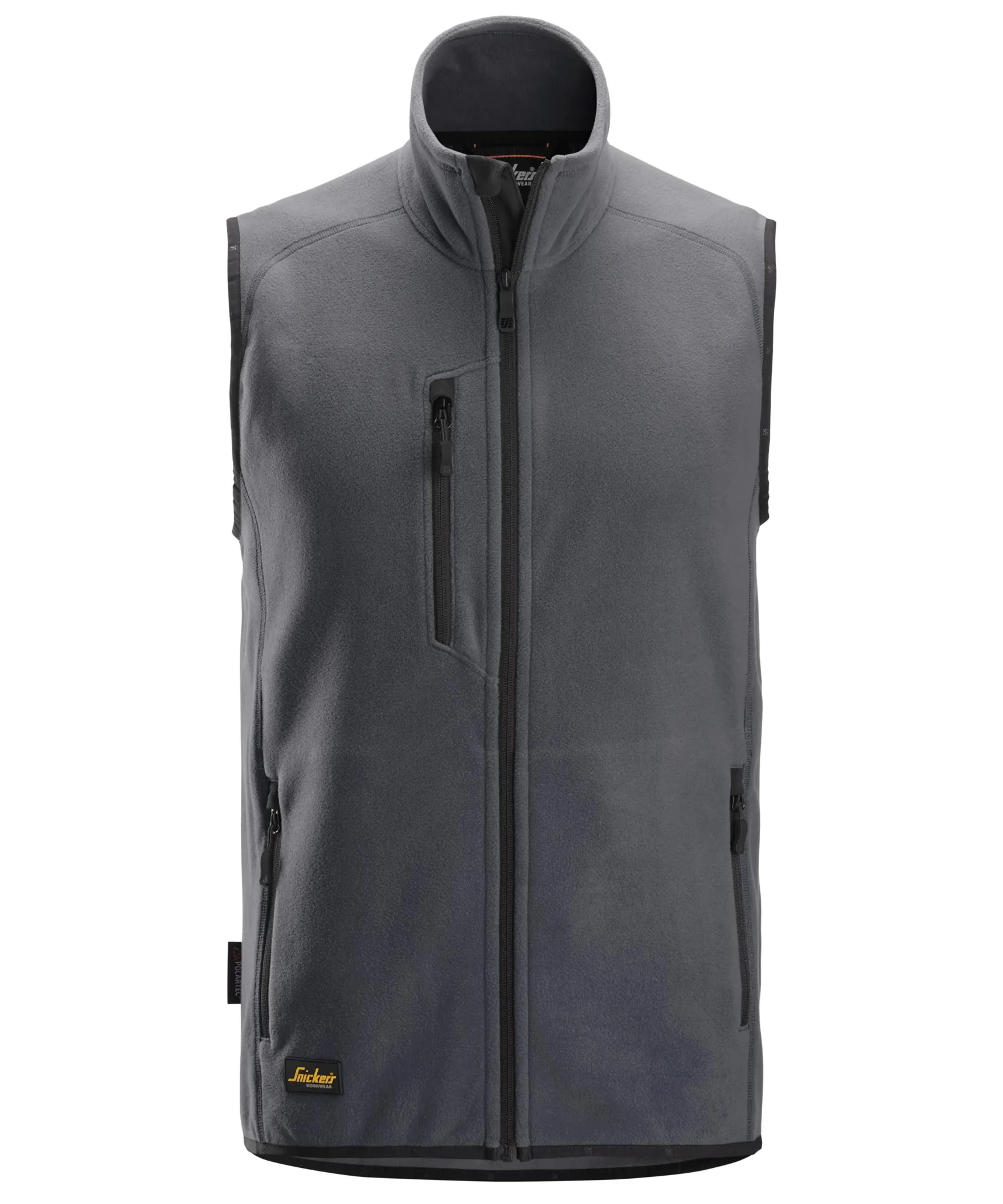 Snickers 8424 Polartec® Shed Less Fleece Vest in Steel Grey