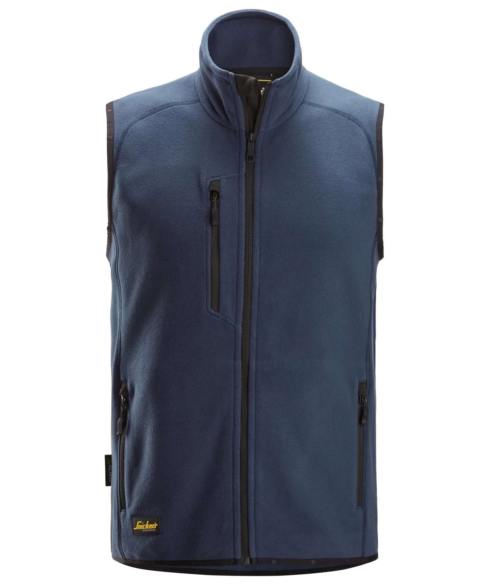 Snickers 8424 Polartec® Shed Less Fleece Vest in Navy