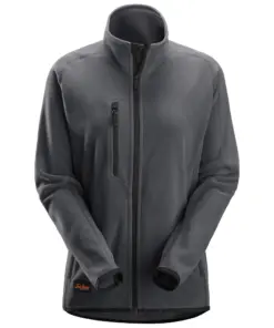 Snickers 8427 Polartec® Shed Less Women's Fleece Jacket in Steel Grey