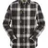 Snickers 8522 AllroundWork Insulated Shirt in Black/Bone White