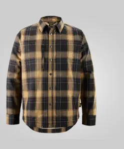 Snickers 8522 AllroundWork Insulated Shirt in Light Brown/Black