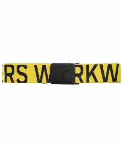 Snickers 9004 Logo Belt in Yellow/Black