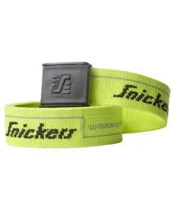 Snickers 9033 Logo Belt in High Visibility Yellow