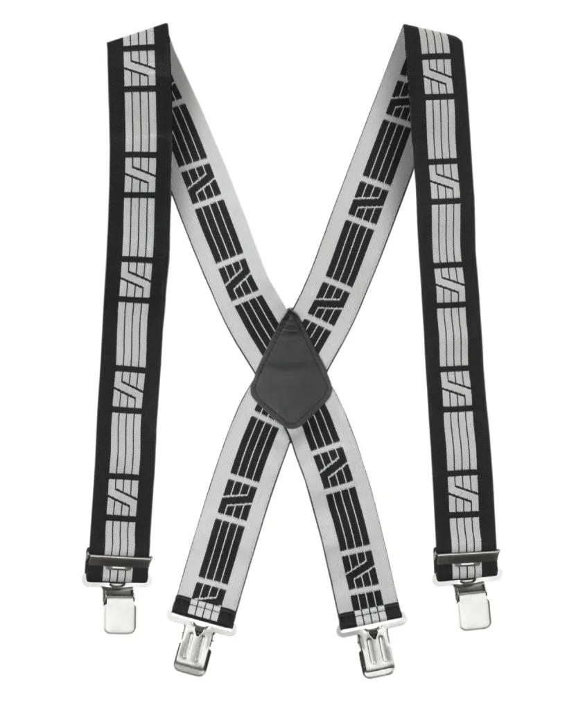 Snickers 9050 Elastic Braces in Black/Grey