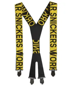 Snickers 9064 Logo Braces in Yellow/Black