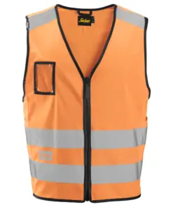 Snickers 9153 High-Vis Class 2 Vest in High Visibility Orange
