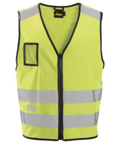 Snickers 9153 High-Vis Class 2 Vest in High Visibility Yellow