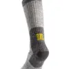 Snickers 9212 High Heavy Wool Socks in Grey/Black