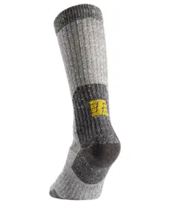 Snickers 9212 High Heavy Wool Socks in Grey/Black