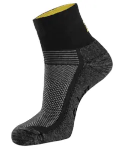Snickers 9224 Zero-Waste Low Socks 2-Pack in Black/Aluminium