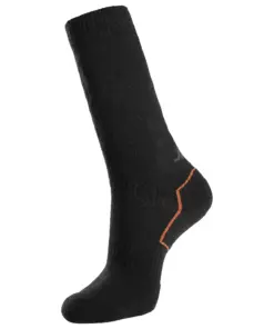 Snickers 9225 Wool Terry Socks 2-Pack in Black