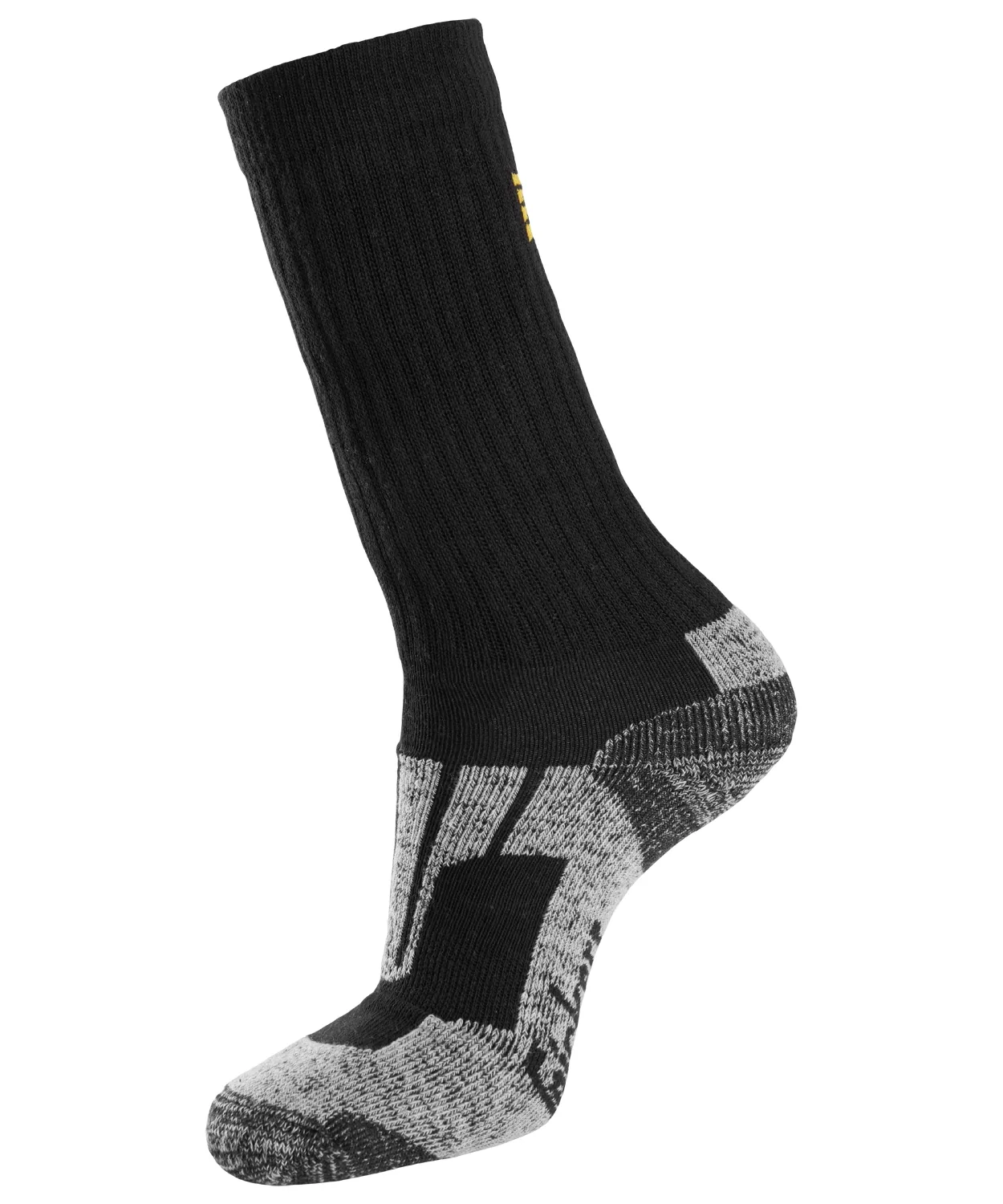 Snickers 9226 Zero-Waste Socks 2-Pack in Black/Aluminium