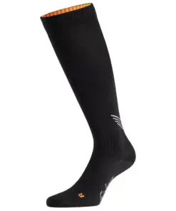 Snickers 9228 Wool Compression Knee High Sock in Black