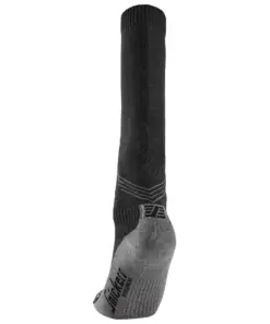 Snickers 9229 37.5® Compression Knee High Socks in Black/Grey Melange
