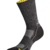 Snickers 9246 Cordura Wool Sock in Anthracite Melange/Black