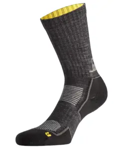 Snickers 9246 Cordura Wool Sock in Anthracite Melange/Black