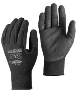 Snickers 9305 Precision Flex Duty Gloves in Black/Black
