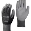 Snickers 9321 Precision Flex Light Gloves in Black/Stone Grey