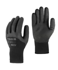 Snickers 9325 Weather Flex Guard Gloves in Black/Black