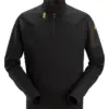 Snickers 9435 Body Mapping ½ Zip Micro Fleece Pullover in Black