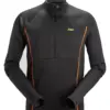 Snickers 9485 Thermal Base Layer Fusion Top in Black